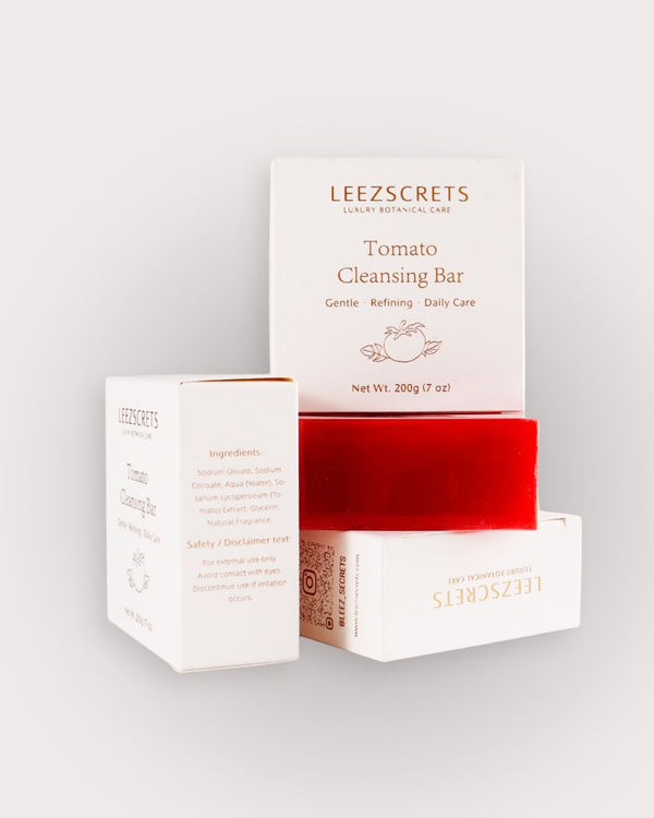 Tomato Cleansing Bar by Leezsecrets (3 unit)