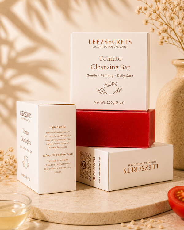 Tomato Cleansing Bar by Leezsecrets (3 unit)