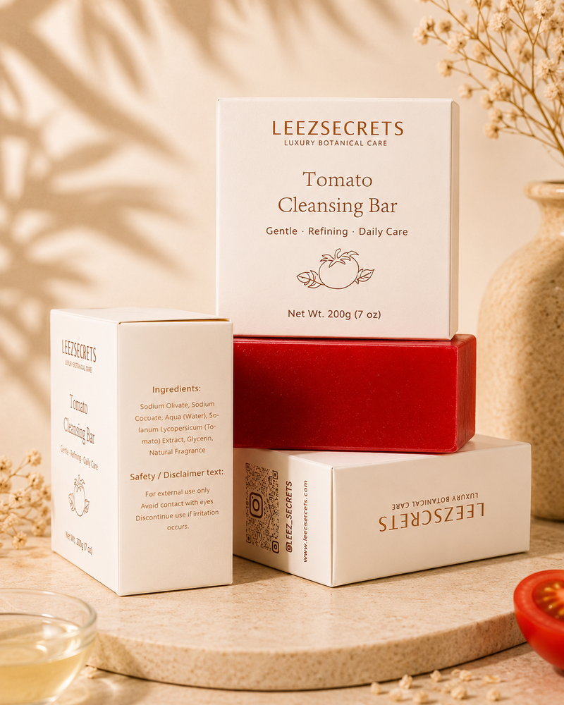 Tomato Cleansing Bar by Leezsecrets (3 unit)