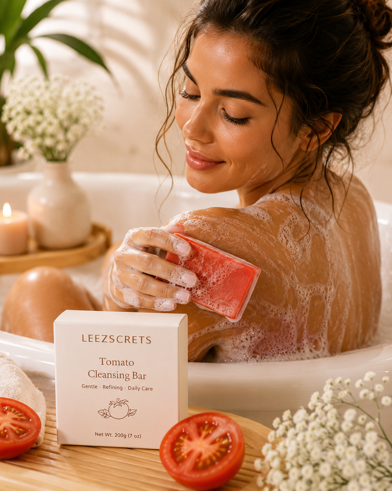 Tomato Cleansing Bar by Leezsecrets (3 unit)